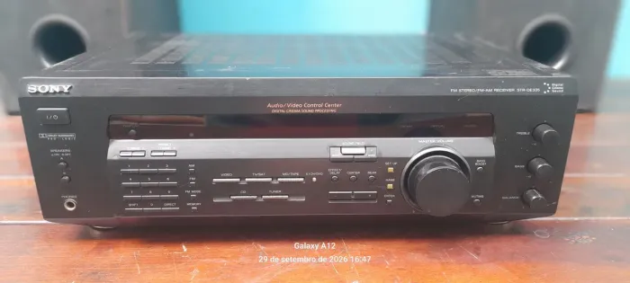 Receiver sony + caixas 0