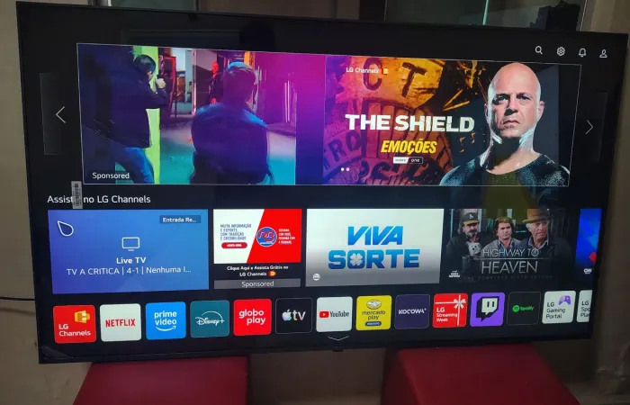 TV 60 LG SMART 4K COMPLETA