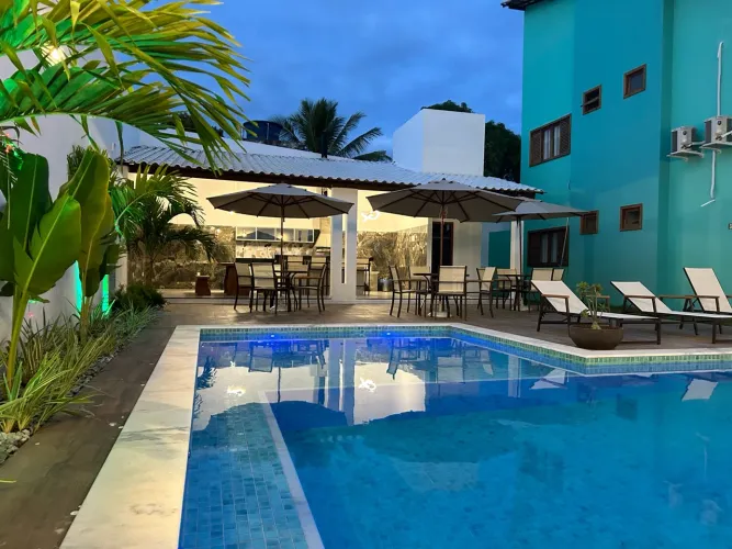 Aluguel de village 2/4 com suíte, Totalmente mobiliado, piscina, village Imbassai 70m2