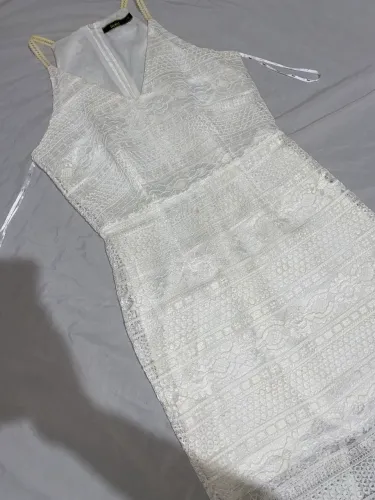 Vestido branco para casamento ou casual