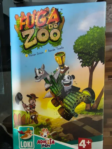 Fuga do Zoo - Jogo de tabuleiro