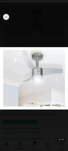 Arno Ventilador de teto.