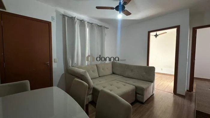 Apartamento 2 quartos mobiliado no Bairro Fabrício (Centro) | 1 vaga | Lazer completo
