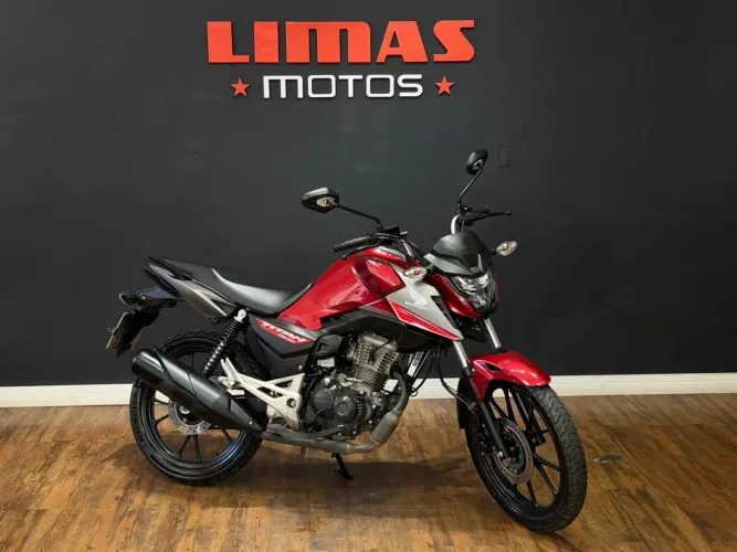 Fan 160 Vermelha 2025 ABS FlexOne - Apenas 6.400 KM.