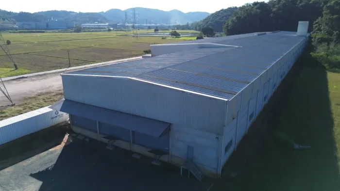Galpão com 10.900m² para locação em Gaspar/SC!