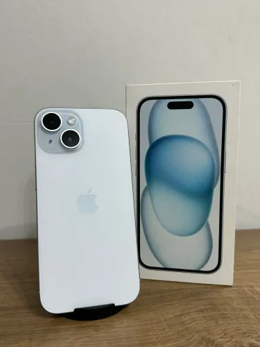 iPhone 15 256gb Azul Semi Novo!