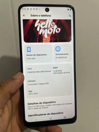 Vendo moto G05