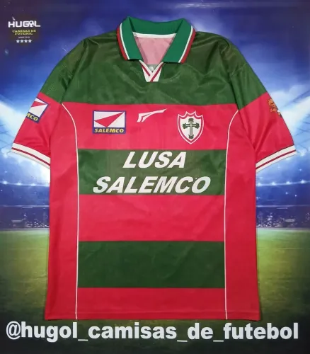 Camisa da Portuguesa 1998 Rhumell #10 de jogo Tamanho GG