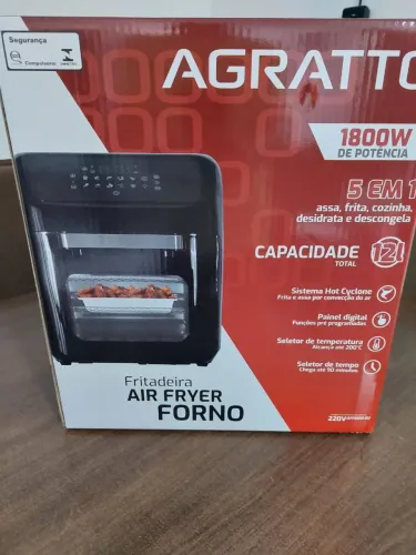 Fritadeira forno Air fryer 12lts