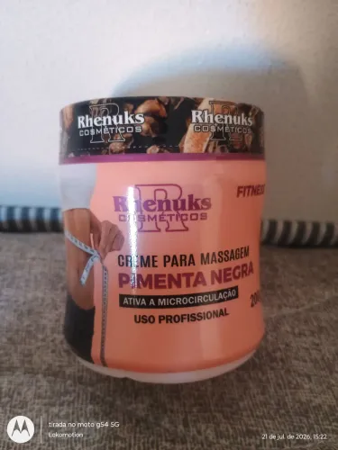 Creme para massagear