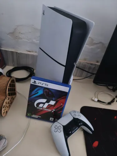 Ps5 slim 1tb Mídia Fisica Troco
