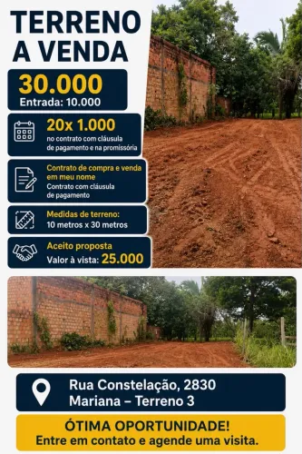 Terreno Bairro Mariana