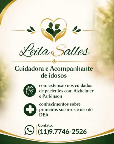Cuidadora e Acompanhante de idosos