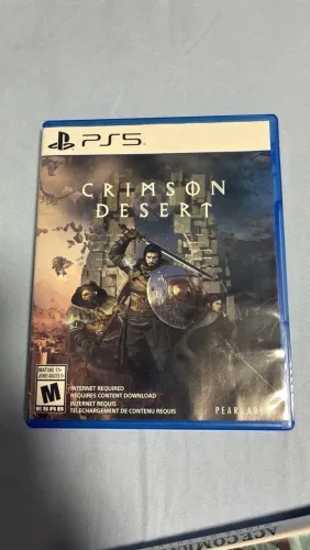 CRIMSON DESERT PS5 mídia física novo
