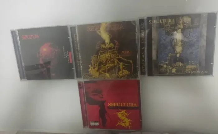 Cds do Sepultura (novos) - 4 albuns