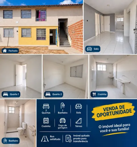 APARTAMENTO EM PETROLINA - R$ 45.000,00