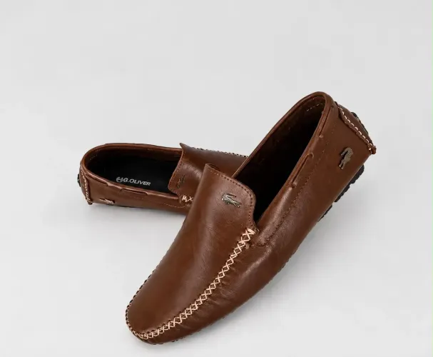 Mocassim em couro