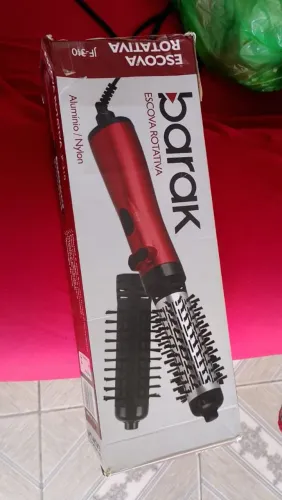 Escova rotativa.