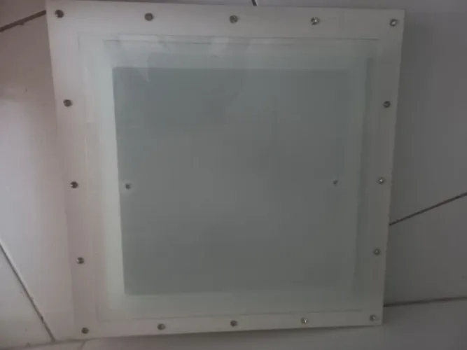 Lustre quadrado maravilhoso com strass 