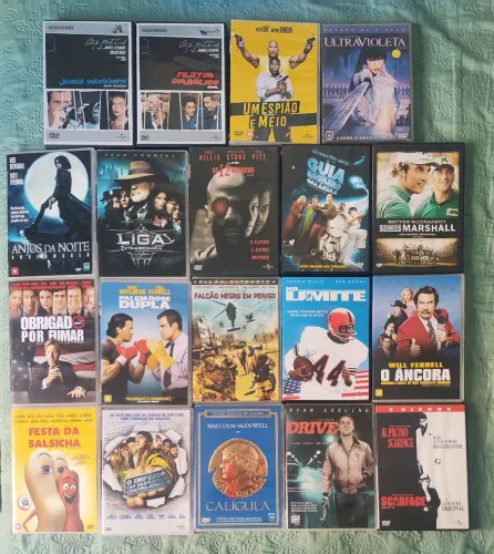 Coleção de Filmes em DVD
