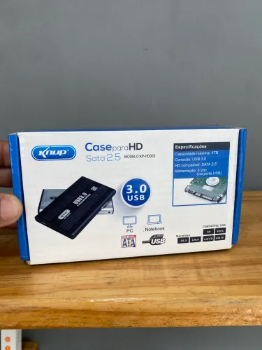Case para HD virar HD externo 