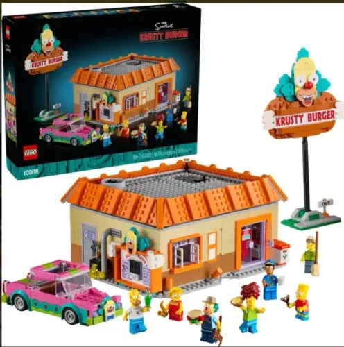LEGO The Simpsons Krusty Burger 10352 - 1635 unidades 1635 Homer
