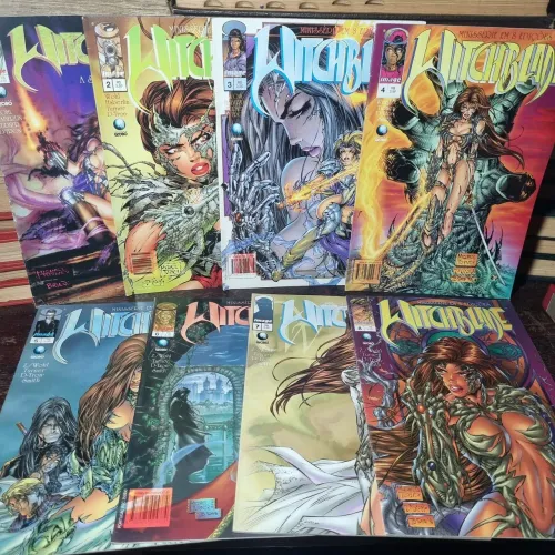 Witchblade A Saga Começa Gibi 1 ao 8