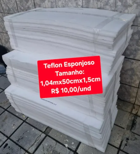 Teflon Esponjoso para fabricação de colchonetes 