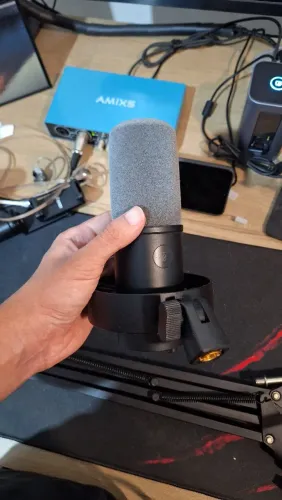 K688 Microfone Fifine com braço articulado