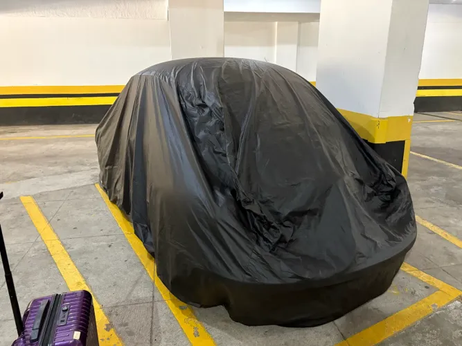 Capa VW Fusca Impermeável Couro Ecológico Antirisco Proteção UV - Kahawai