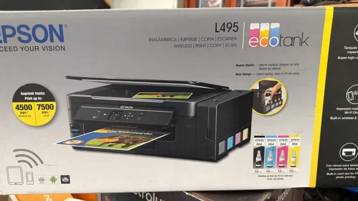 Impressora Epson jato de tinta ecotanque