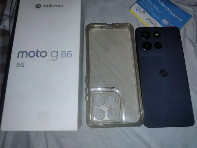 Vendo Moto G86 5G 8GB/256GB Ac cartão