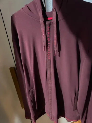 Moletom com capuz da Armani Exchange
