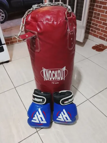 Vendo ou troca equipamentos de boxe