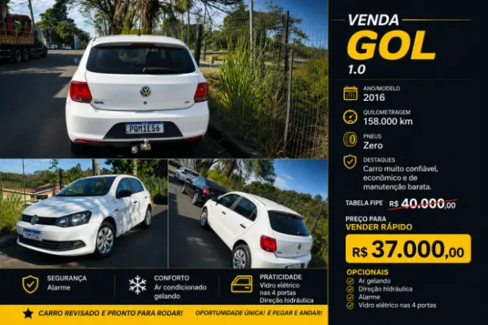 Volkswagen Gol Geração VI Special 1.0 8V Total Flex Mec. 4P 2016