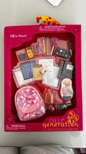 Kit de Acessórios Escolares - Our Generation ORIGINAL