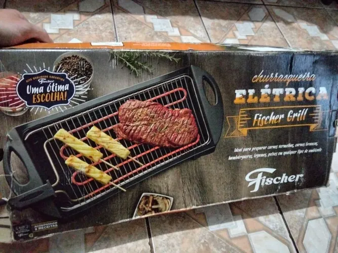 Churrasqueira elétrica grill