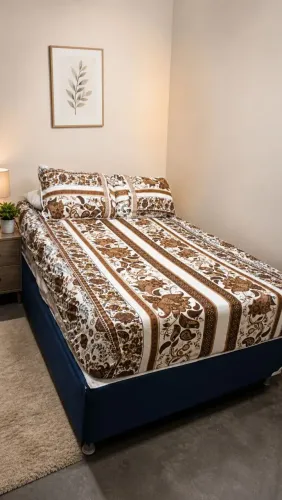JOGO DE CAMA MALHA CASAL 3 PEÇAS 