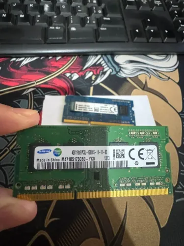 Memória Ram Notebook Ddr3 4gb 1600mhz 1.35v 2 Pente de 4GB