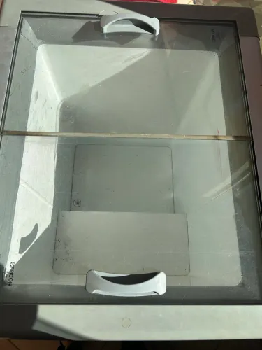 Freezer horizontal porta de vidro 