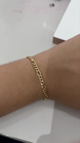 Pulseira da rommanel banhada a ouro original 