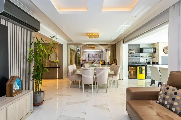 Apartamento mobiliado com 4 quartos no Ecoville, Curitiba - Reserva Ecoville codigo: 35018