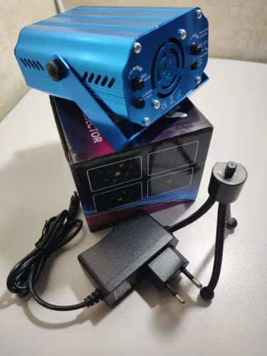 Vendo mini projetor canhão de laser holográfico para efeitos especiais de festa 