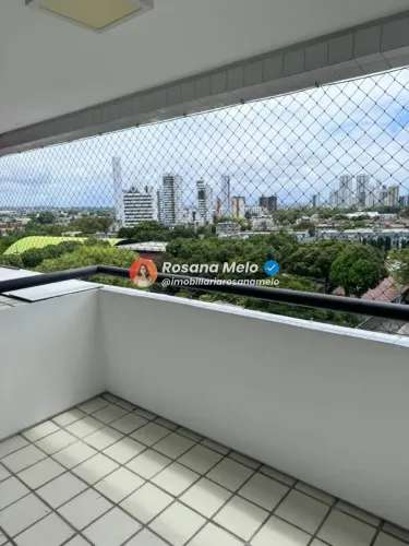 Apartamento 3 quartos (1 suíte), 98m², varanda, Edf. Maria Bacelar, Boa Viagem