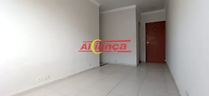 Apartamento com 60m² à locação , 2 quartos, 1 vaga, na Vila Augusta Guarulhos SP
