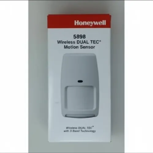 Sensor Honeywell sem fio dual 5898 branco