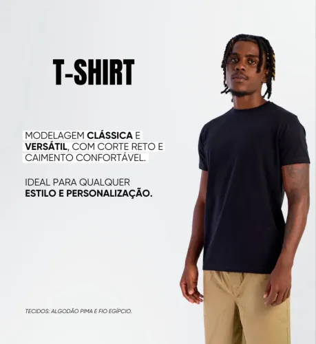 Camisas lisas/ personalizadas e fardamentos