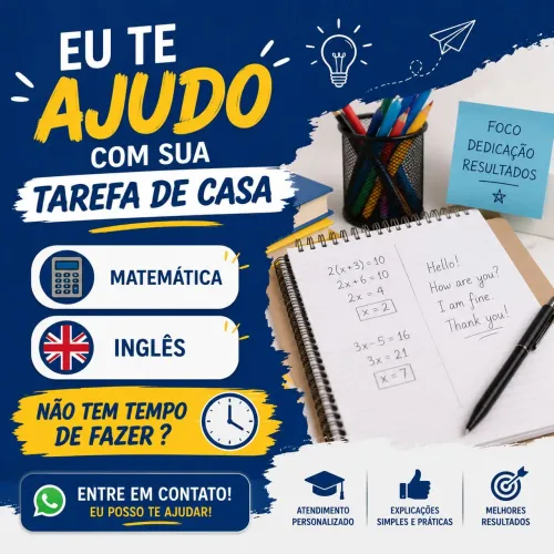 Faço sua tarefa da escola