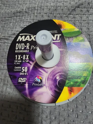 Pack DVD-R 8x maxprint