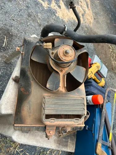 Ventoinha com radiador motor ap 